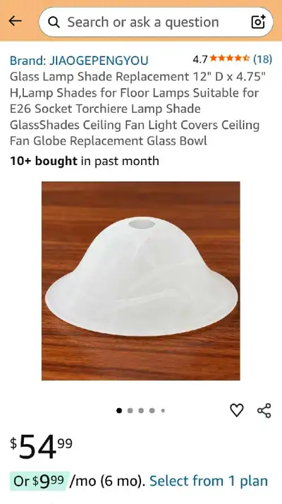 JIAOGEPENGYOU Lamp Shade, View more