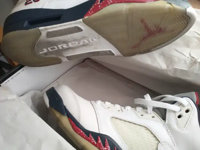 Air Jordan 5 V independence day  4th of july in Men's Shoes in City of Toronto - Image 3