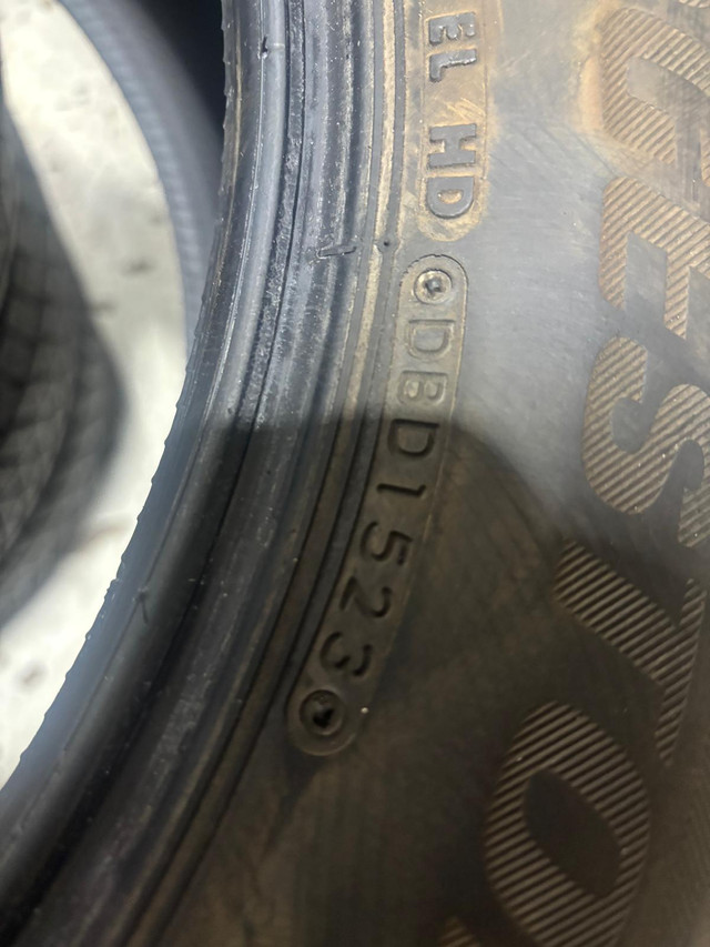 Used 225/60/R18 Bridgestone Snows–BMW X3/X4/Charger/CRV/Rogue/NX in Tires & Rims in City of Toronto - Image 3