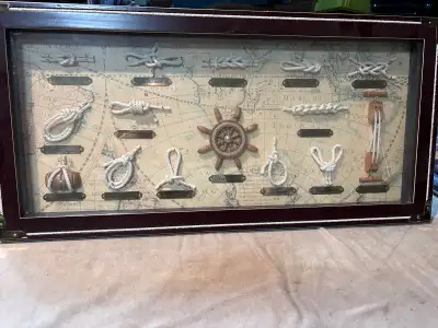 Nautical Knot Shadow Box, View more