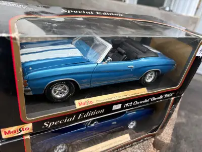Chevrolet Chevelle 1972 SS454 convertible diecast 1/18 die cast, View more