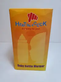 BABY BOTTLE WARMER - HEAT IN A CLICK - REUSABLE