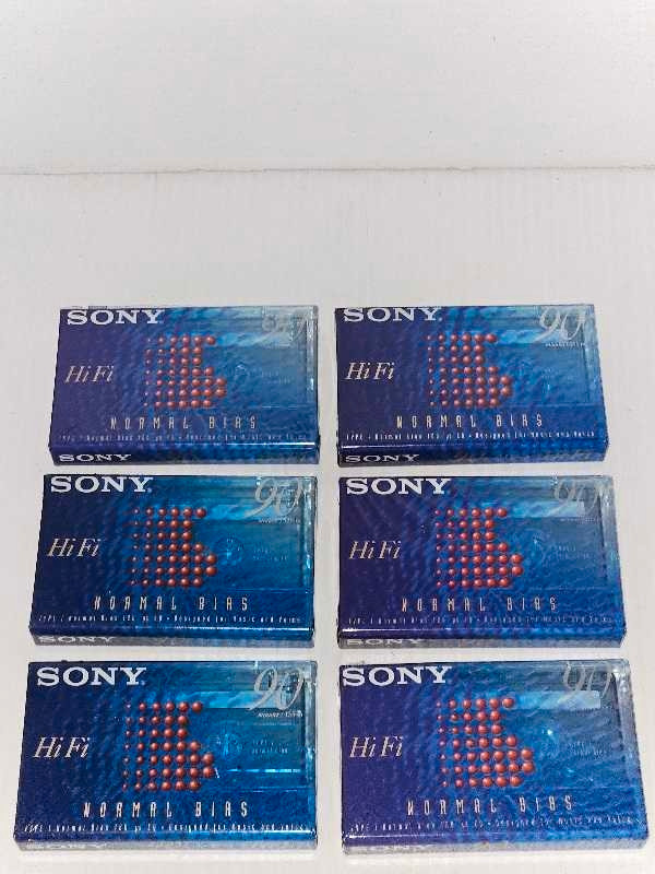 Sony HiFi  90-Min  Type 1 Normal Bais Audio Cassette $7 Each  dans Autre  à Ville de Montréal - Image 3