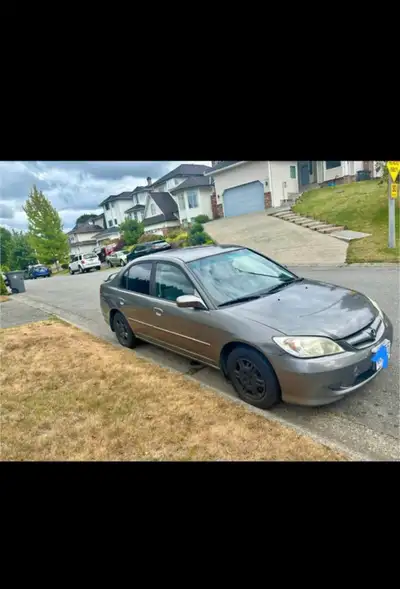 Honda civic 2005 Good for daily use like uber, doordash,