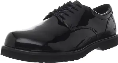 Bates Men's High Gloss Oxford Shoe - size 8.5 wide, View more