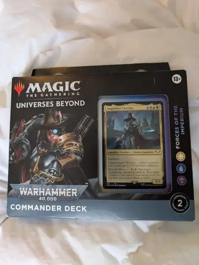 For sale: one sealed, BRAND NEW, unopened Forces of the Imperium commander precon. Have original pur...