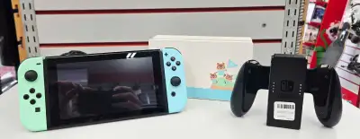 console Nintendo switch édition animal crossing, View more