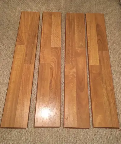 8 Brand New Laminate Flooring Pieces, View more