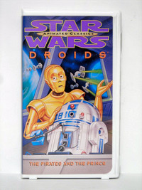 1985 STAR WARS Droids VHS