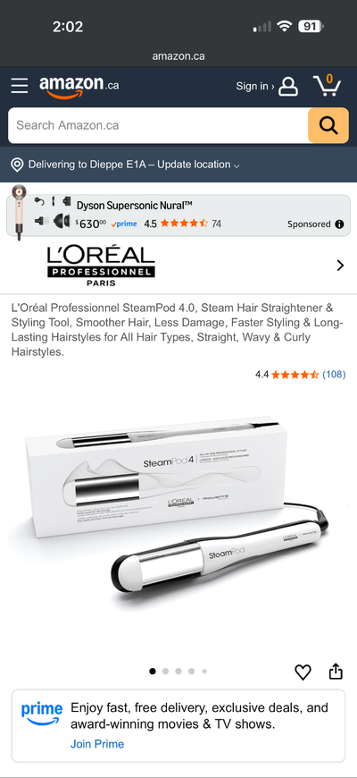steampod 4 straightner l’oreal professional, View more