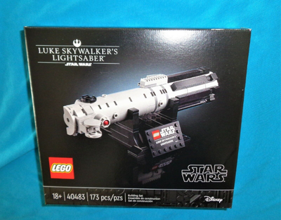 LEGO Star Wars Luke Skywalker's Lightsaber (40483) Limited Edition Exclusive Promotion 173 Piece Set...