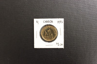 Canada   1995 $1      Coin
