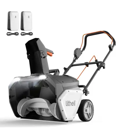 Cordless Snow Blower, 20-inch Snow Thrower , View more