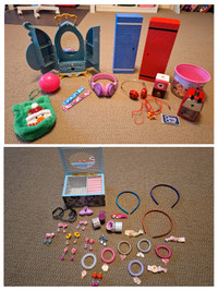Disney Princess Jewelry Boxes and Girls Toys & Jewelry Lot, EUC
