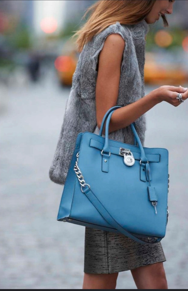 Large Tote - Blue