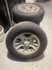 P245/60R15 wheels and tires