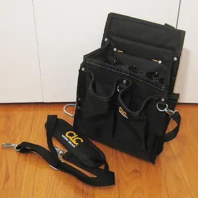 Professional electrician's tool pouch, View more