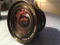 Minolta MD W ROKKOR 17mm F4 lens