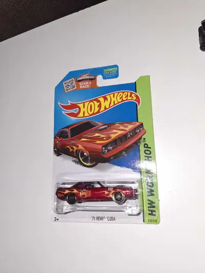 '71 Hemi Cuda 2014 Hot Wheels Heat Fleet , View more
