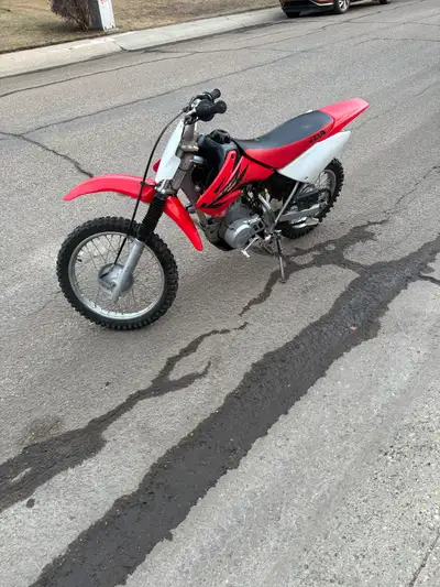 2006 Honda Crf 80, runs great needs nothing $2300 Call or text only 780-263-5457
