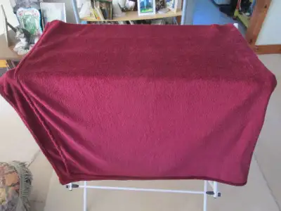 maroon blanket (50x 70) new never used, View more