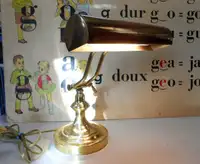 Lampe Style Professionnel de Bureau Banquier Vintage Rétro