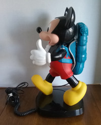 Vintage Mickey Mouse Phone - Wearing Back Pack