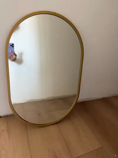 Bouclair Oval mirror, View more
