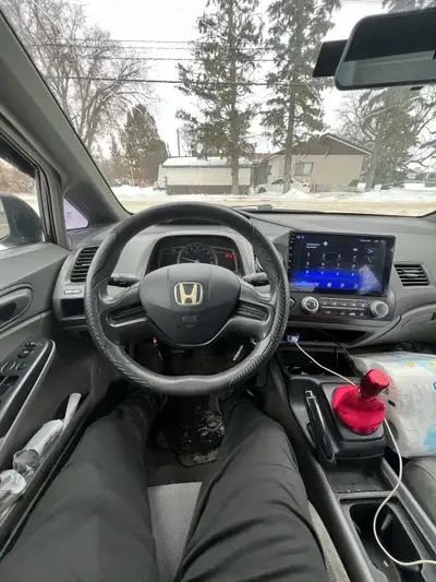 Honda civic 2008 manual transmission , gas n go, no mechanical and transmission issues, theres a cra...