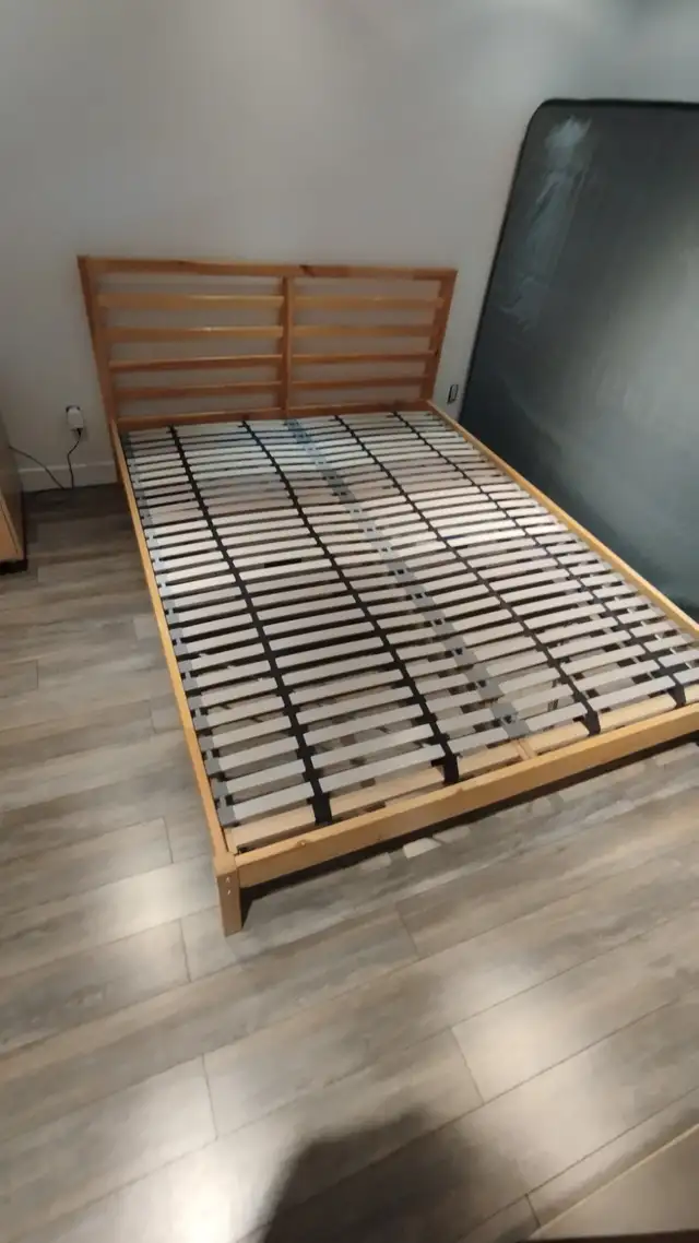 TARVA IKEA Bed Queen size in Beds & Mattresses in City of Montréal - Image 4