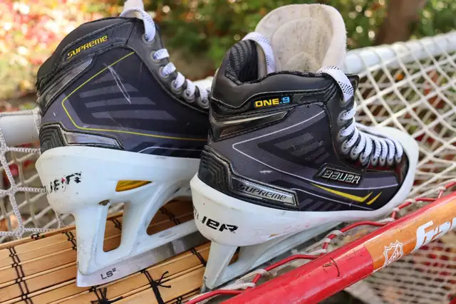 Bauer Supreme One.9 Goalie Skates – Size 8 (US 9.5 / UK 8.5 / EU in Hockey in Markham / York Region - Image 5