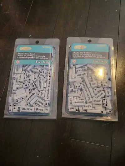 Word beads (new in package), View more