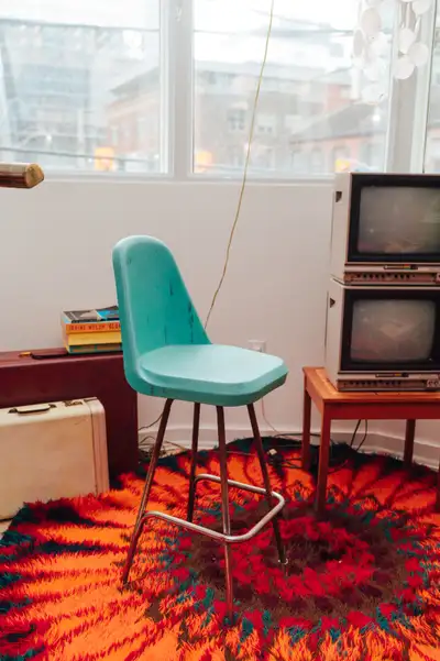 Midcentury Molded Fiberglass Chair, View more
