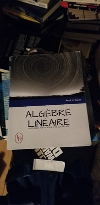 Algébre linéaire appliquée aux sciences de la nature LD