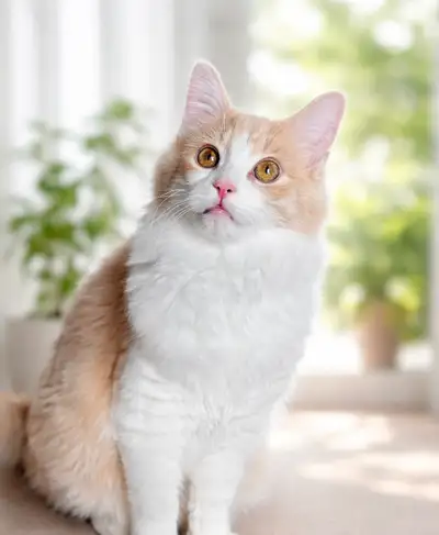 cat looking for a home, View more
