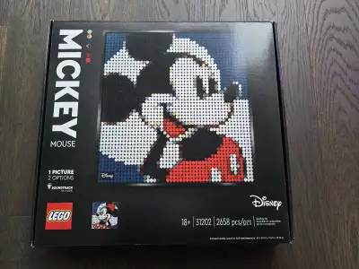 Sealed LEGO Art Disney's Mickey Mouse - retired, View more