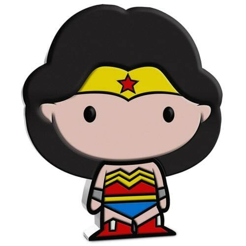 2020 WONDER WOMAN CHIBI SILVER COIN in Arts & Collectibles in Oshawa / Durham Region - Image 4