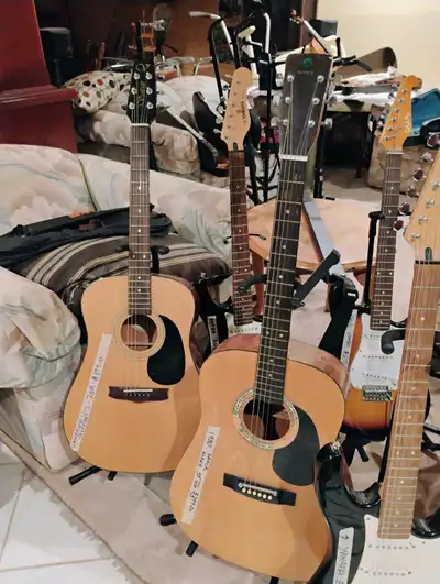 vintage acoustic guitars , View more