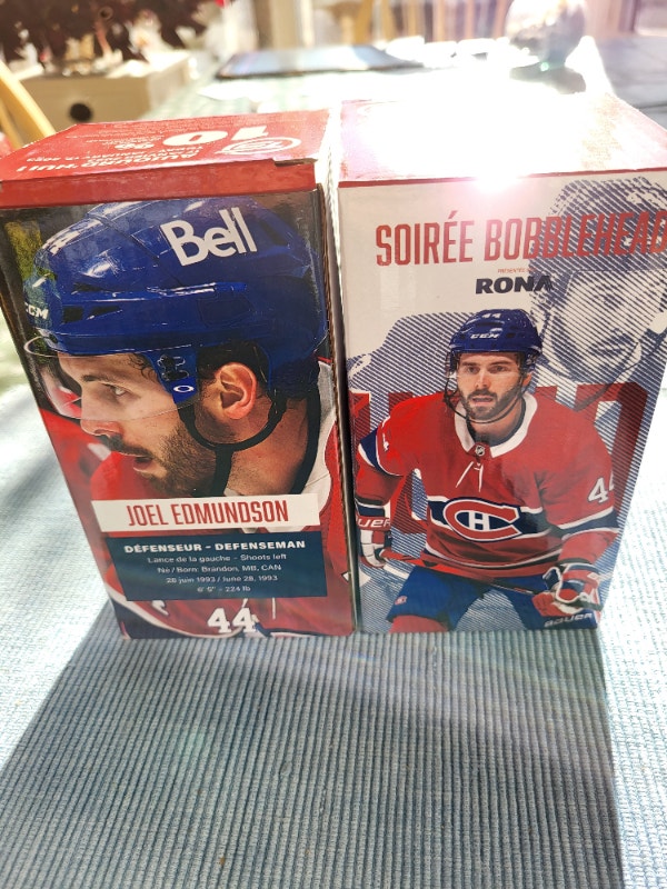 Bobblehead Canadiens Montreal Edmundson Centre Bell 12/ 12 /22 Art et objets de collection