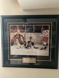Bobby Orr signed pic with COA 
