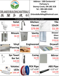 New Hardware Store Monthly Specials