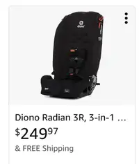 Infant car seat Diono radian 3r 3 x1. Still in box unopened