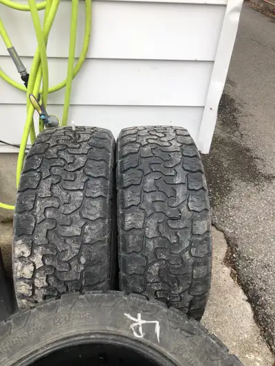 I am selling a set of four used truck tires that are ready for your next off-road adventure! These t...