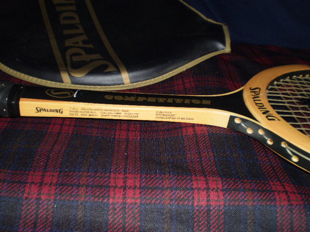 Spalding Competition Wood Tennis Racket and FREE BONUS in Tennis & Racquet in City of Toronto - Image 2