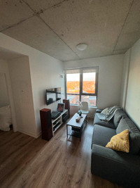 (Sublet for Jul/Aug) Furnished 1 + Den in Downtown (Unity Place)