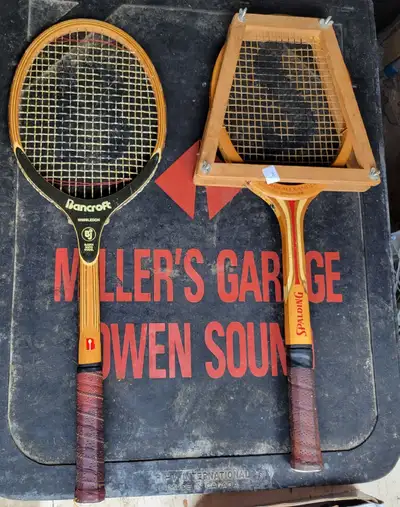Vintage Tennis Racquets, View more