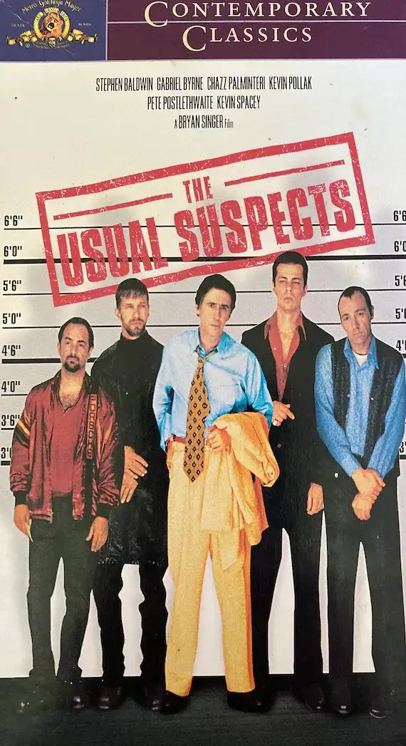 FACTORY SEALED - The Usual Suspects VHS