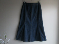 Long Denim Skirts - Size 6