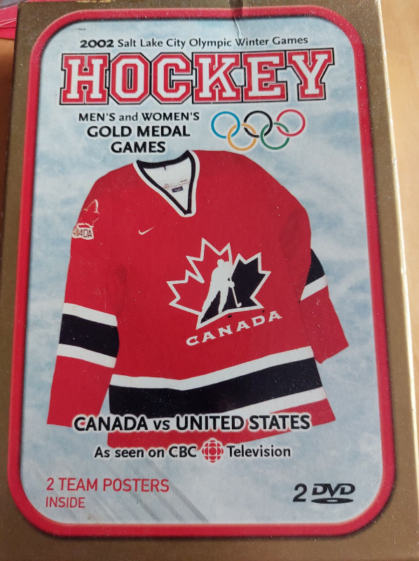 DVDs : 2002's Olympic Hockey Gold Medal Games (Canada/USA) dans CD, DVD et Blu-ray  à Ouest de l’Île - Image 2