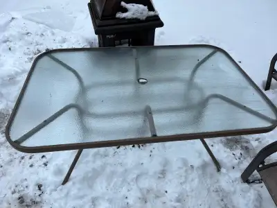 6-Piece Patio Patio Set (Table + 6 Chairs) – $250, View more